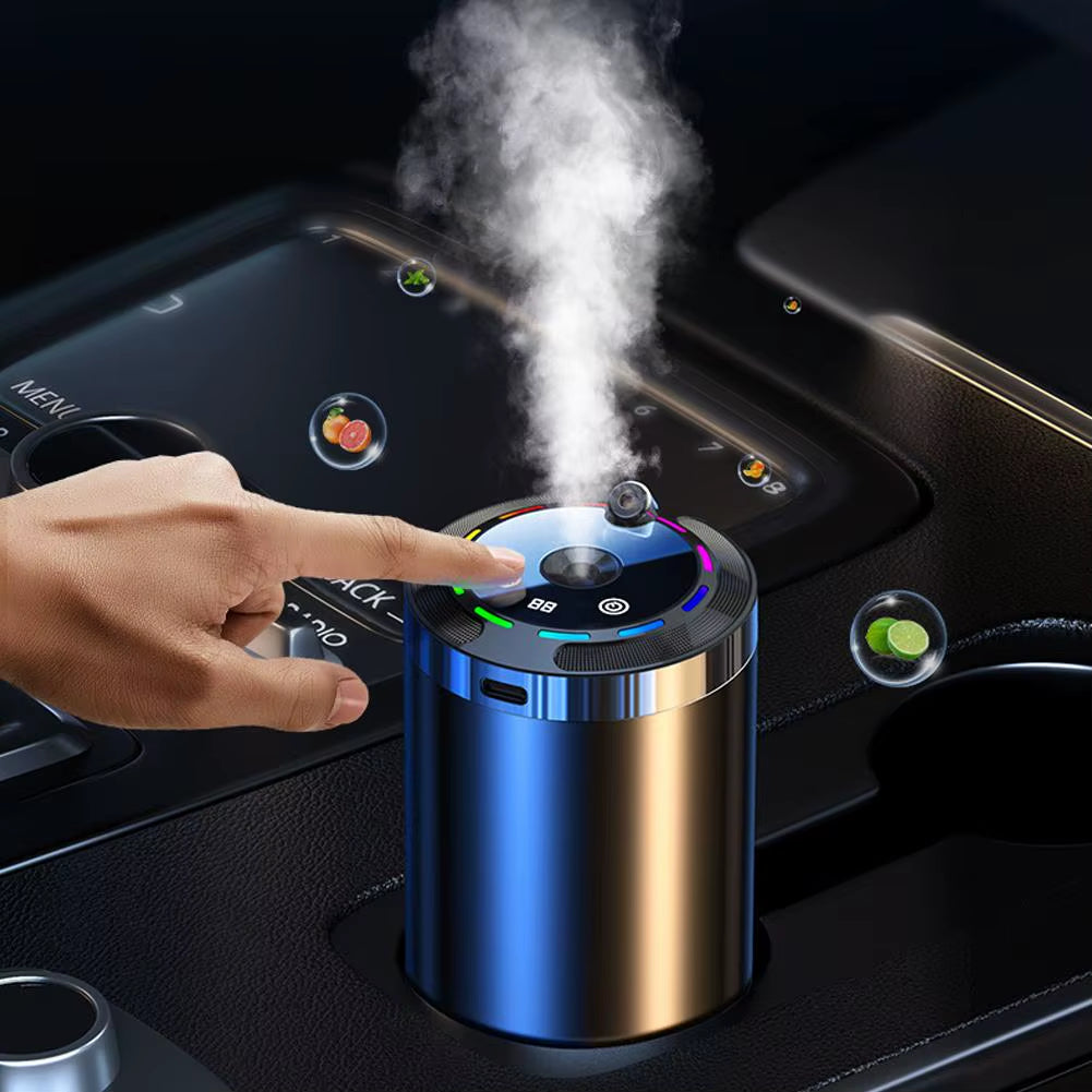 Car Diffuser Humidifier 5 Modes Car Humidifier Aromatherapy Diffusers Car Air Freshener for Car Home Office Bedroom Long